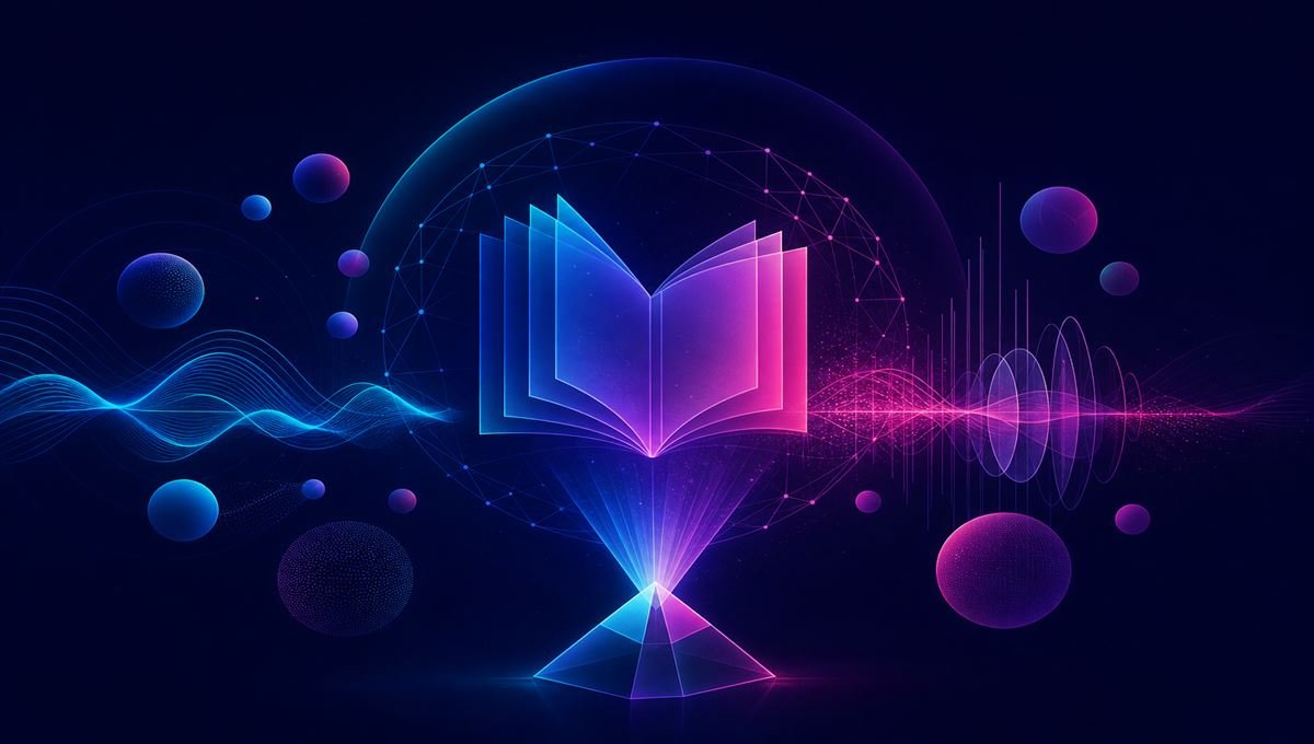 cpoiify iaunches An Audiobook Creaiion with Eleveniabs eech hero illustration